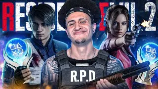 Thumbnail: Resident Evil 2's Platinum But I Am the Danger