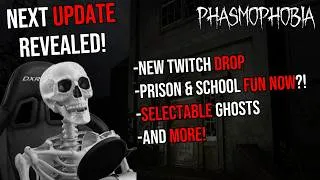Thumbnail: The Next Update Adds Features I've Wanted For YEARS! | Phasmophobia News