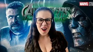Thumbnail: HORROR CHICK Reacts to AVENGERS: DOOMSDAY Trailer — This Looks DARK!