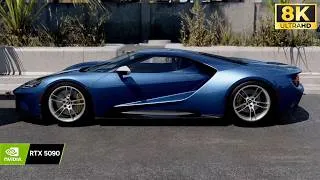 Thumbnail: Cyberpunk 2077 Ford GT 2017 | 8K RTX 5090 Path Tracing Photorealistic Graphics Mod