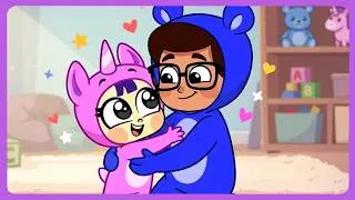Thumbnail: I Love My Dad! 💗 Daddy Is a Superhero | Doo Bee Doo Land Cartoons for Kids