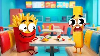 Thumbnail: When Fast Food Gets TOO REAL 🍟😲 Doodland's Funniest Dinner Date!