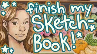 Thumbnail: Finish My Sketchbook! (ft. Arrtx)
