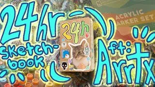 Thumbnail: ⚡️24hr Sketchbook Challenge⚡️@arrtxglobal 