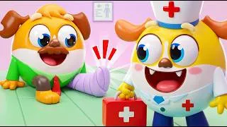 Thumbnail: 🤕 Boo Boo Song 🩹 | Doctor Helps Fix My Boo Boo | Boo Boo Song for Kids | DooDoo & Friends