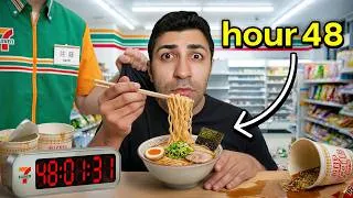 Thumbnail: I Ate Only Japanese Convenience Store Food for 50 Hours