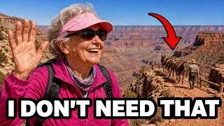 Thumbnail: Grandma Refused The Mule Ride Out Of The Canyon. Rangers Found Her Hat.
