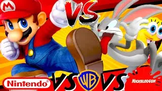 Thumbnail: Smash 64 VS. MultiVersus VS. Nick All-Star Brawl Intro Comparison