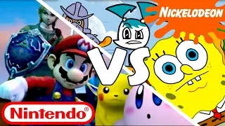 Thumbnail: SSB Brawl & Nickelodeon Intro Comparison