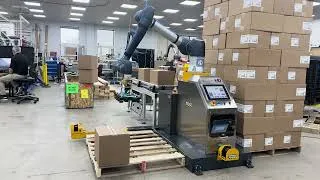 Thumbnail: PalletizHD | Palletizing Automation | End-of-Line | Doosan Robotics Americas