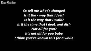 Thumbnail: Imani Wj Wright - So I Thought (Lyrics)