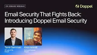 Thumbnail: Webinar: Introducing Doppel Email Security
