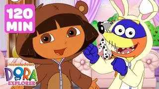 Thumbnail: Dora the Explorer Best of Season 6! w/ Swiper, Boots & MORE! #3 💗 120 Minutes | Dora & Friends