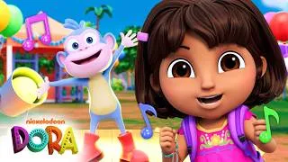 Thumbnail: Dora's Music Day Party! 🎶 60 minutes | Dora and Friends