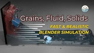 Thumbnail: DORIFLOW BLENDER TUTORIAL: REALISTIC FLUID, GRAIN & SOLID SIMULATION