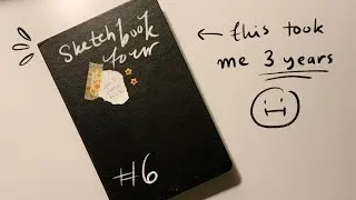 Thumbnail: sketchbook tour ✨ the one that took me 3 years to complete… 2022-2025