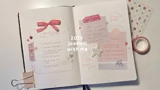 Thumbnail: 2026 journal with me 🍰 setting art goals and reflections