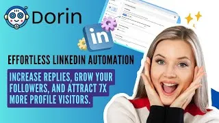 Thumbnail: How to Automate LinkedIn Outreach with Dorin.ai  (2025 Guide)