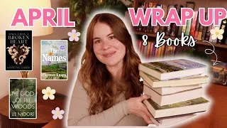 Thumbnail: Let’s talk about the books I read in April 🌷📚 *April 2026 Reading Wrap Up*
