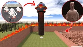 Thumbnail: SCP-096 VS TOWER - BEST POWERFUL BATTLE AT HEIGHT! In Garry's Mod