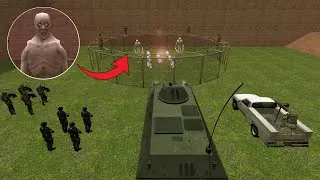 Thumbnail: SCP-096 vs. A MODERN ARMY BRIGADE (TANKS and HELICOPTERS) - WHO WINS - in Garry's Mod