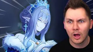 Thumbnail: THE CRYO ARCHON IS HERE!!! | Transcendence Trailer - "Sudden Snow" | Genshin Impact REACTION