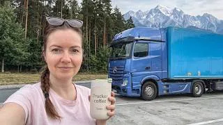 Thumbnail: Life on the Road: Female Driver Alps Crossing & Coffee Routine