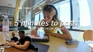 Thumbnail: preparing for my OSCEs | suturing, IV cannulation & exam day ⭐