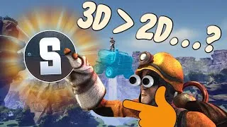 Thumbnail: Professional Factorio player tries to beat SATISFACTORY