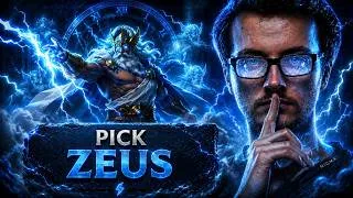 Thumbnail: ⚡ MIRACLE- ZEUS MID MASTERCLASS! 😱🔥 GOD OF THUNDER!