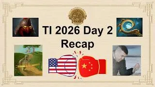 Thumbnail: TI 2026 Group Stage: Day 2 Recap