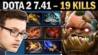Thumbnail: Pudge with 19 Kills and Conjurers - Dota 7.42