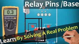 Thumbnail: Relay Pins/Base/Coil resistance explained & tested [By Solving A Real Problem]