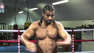 Thumbnail: David Haye does the Mobot
