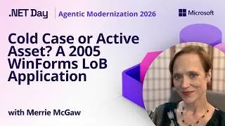 Thumbnail: Cold Case or Active Asset? A 2005 WinForms LoB Application