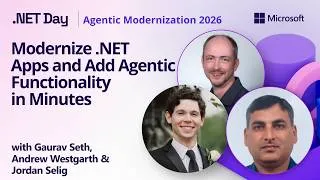Thumbnail: Modernize .NET Apps and Add Agentic Functionality in Minutes