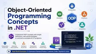 Thumbnail: Object-Oriented Programming in .NET | OOP Concepts in C# for Beginners