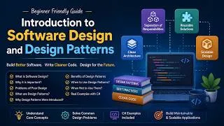 Thumbnail: Software Design & Design Patterns in C# | Beginner Guide for .NET Developers