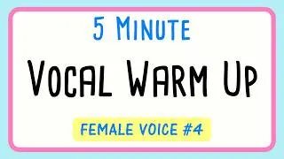 Thumbnail: 5 Minute Female Vocal Warm Up | Challenge Your Voice
