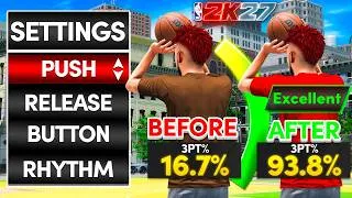 Thumbnail: HOW TO SHOOT ON NBA2K27! Full Guide to Button or Rhythm Shots, Shooting w/ No Meter & Secret Tricks!