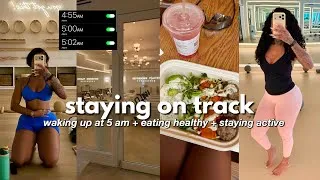 Thumbnail: BECOMING DISCIPLINED AGAIN ! 5AM Mornings, Pilates, Running Era & What I Eat in a Day