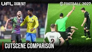 Thumbnail: UFL 2027 vs eFootball 2027 | Cutscene Comparison