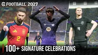 Thumbnail: eFootball 2027 | 100+ Signature Celebrations