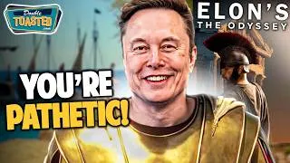 Thumbnail: ELON MUSK CREATES AI TRAILER FOR 'HISTORICALLY ACCURATE' THE ODYSSEY