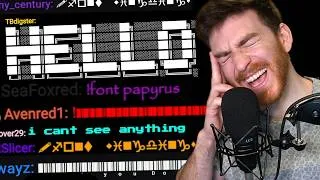 Thumbnail: I coded the chat that Twitch is too scared to make