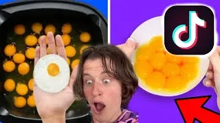 Thumbnail: TESTING THE MOST VIRAL TIKTOK EGG HACKS (MY GIRLFRIEND WAS SO MAD AT THE END)