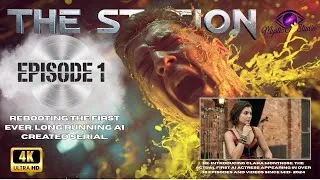 Thumbnail: ⭐ THE STATION — REBORN | A Documentary on the First AI Sci-Fi Series and Its Cinematic Relaunch