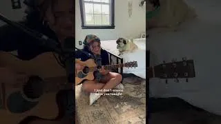 Thumbnail: Singing "Iris" by Goo Goo Dolls to Doug The Pug