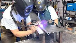 Thumbnail: Fabricating Tubular Stands for a Bison Sculpture