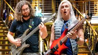 Thumbnail: Guitar Store Employee Shocks The Crowd With This Metal Riff